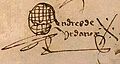 Andres de Urdaneta firma 1526