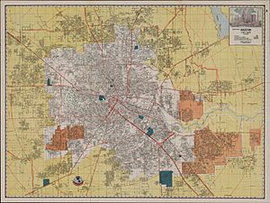 Ashburn's Houston City Map