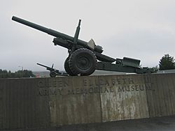 BL 5.5 inch guns Army Museum Waiouru