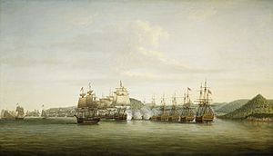 Bataille de Sainte Lucie 1778