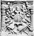 Bodh Gaya quadriga relief