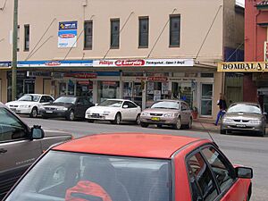 Bombala - backward parking cars