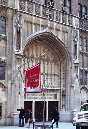Calvary Baptist Church entrance