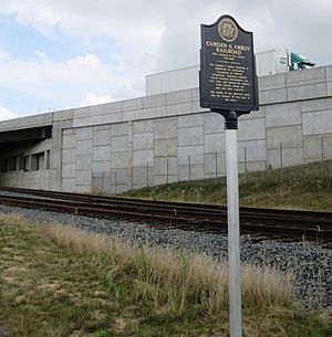 Camden & Amboy Railroad historical marker
