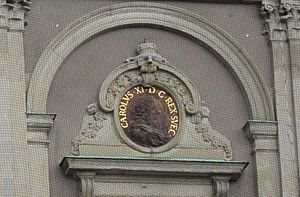 Carl XI of Sweden outdoor relief 2013 Stockholm Palace