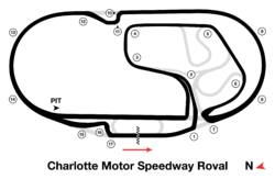 Charlotte Motor Speedway Roval 2024.svg