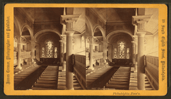 Christ Church (interior). Philadelphia, Penn'a, by Cremer, James, 1821-1893