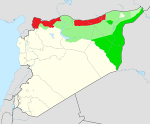 Claimed and de facto territory of Rojava.png