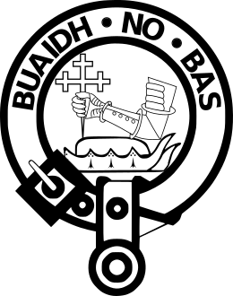 Clan member crest badge - Clan MacDougall.svg