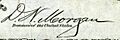 Daniel Nash Morgan (Engraved Signature)