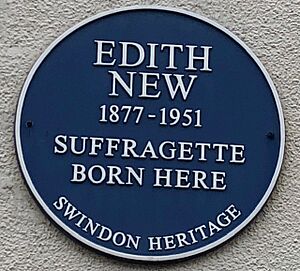 Edith New Blue Plaque