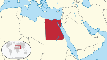 Location of Egypt