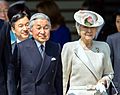 Emperor Akihito and Empress Michiko cropped Barack Obama Emperor Akihito and Empress Michiko 20140424 2