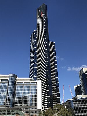 Eureka Tower, in May 2017