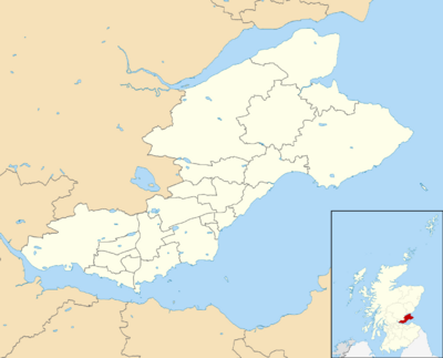 Fife UK ward map 2017 (blank)