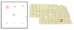 Location of Grafton, Nebraska