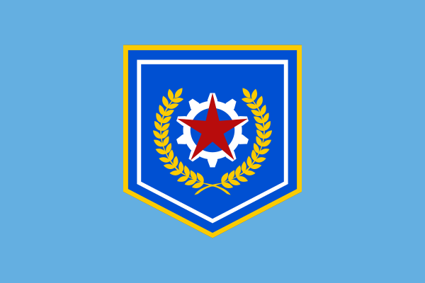 Flag of Yangon Region (2011-2022)