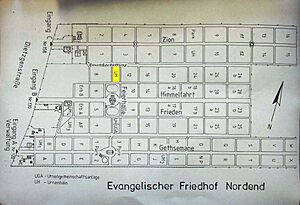 Friedhof Nordend Map