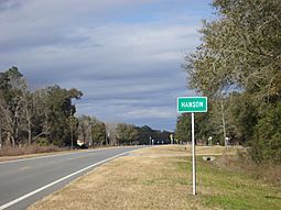 Hanson Sign, Florida 145 NB