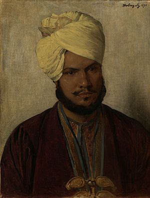 Heinrich von Angeli (1840-1925) - The Munshi Abdul Karim (1863-1909) - RCIN 406915 - Royal Collection