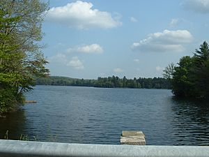 Ashmere Lake from Rte. 143, looking north