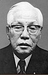 Hirokichi Nadao as Ministers of Education, Science, Sports and Culture.jpg