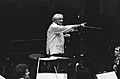 Holland Festival dirigent Leonard Bernstein zal het met het Concertgebouworkes, Bestanddeelnr 933-3400