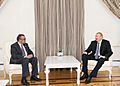 Ilham Aliyev received WHO Director General