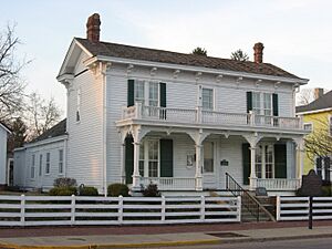 James Whitcomb Riley Birthplace, southwestern angle