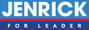 Jenrick for Leader logo