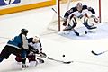 Joe Thornton trying to score