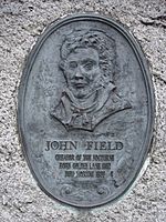 John Field Plaque, Golden Lane