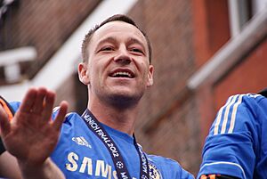 John Terry Champions League Winner parade