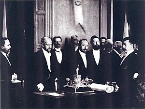 Julio Argentino Roca, Miguel Juarez Celman y otros