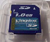 Kingston SDcard 1GB