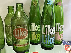 LIKE bottles from the Soda Museum