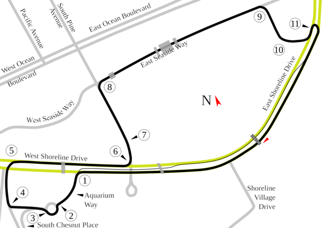 Long Beach Street Circuit IndyCar