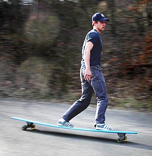 Longboard skateboard