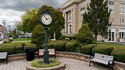 Lyndhurst's small pocket park