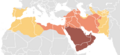 Map of expansion of Caliphate