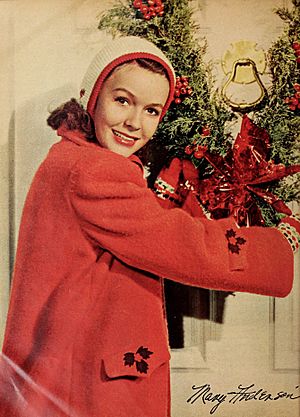 Mary Anderson, Christmas 1944.jpg