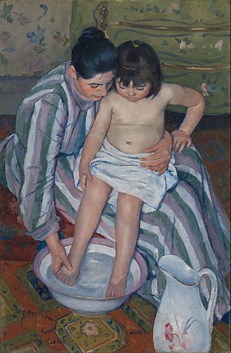 Mary Cassatt - The Child's Bath - Google Art Project