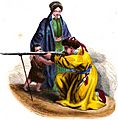 Mercier. Famille Tartare (Asie). Auguste Wahlen. Moeurs, usages et costumes de tous les peuples du monde. 1843