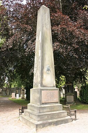 Monument to Lauderdale Maule and the 79th Regiment, Dean Cemetery