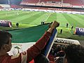 Monza fan holding Equatorial Guinea flag; José Machín 2022