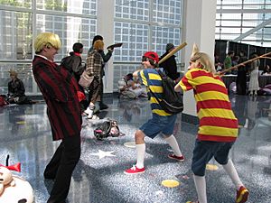Mother cosplayers at Anime Expo 2010 (4753725173)