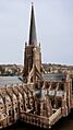Old St Paul's Cathedral photographic reconstruction