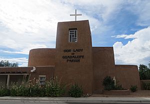 Our Lady of Guadalupe Church in Taos, New Mexico 2