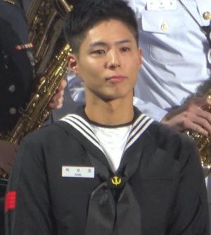 Park Bo-gum 박보검 at a Republic of Korea Navy concert in November 2021 2