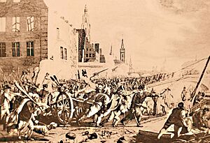 Paul-Jacob Laminit (inc.) Jahann Voeltz (dis.) Combat dans les rues de Gand, novémbre 1789.JPG